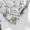 A rendering of the proposed St. Vincent's Hospital